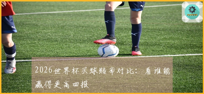 2026世界杯买球赔率对比：看谁能赢得更高回报