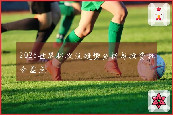 2026世界杯投注趋势分析与投资机会盘点
